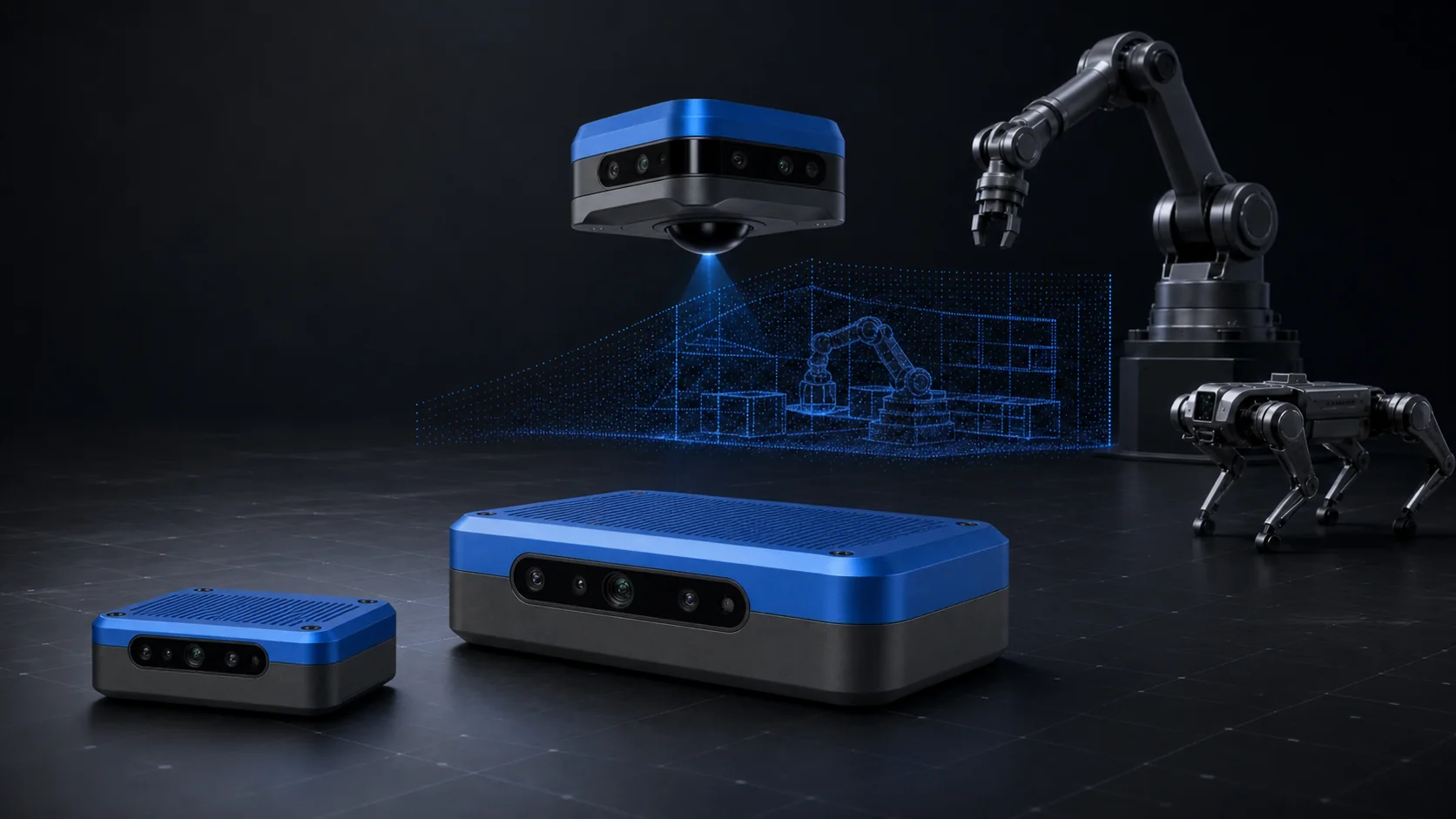 Kinematics hardware connecting spatial perception to industrial and mobile robots